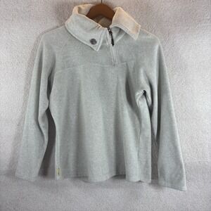 Lolë Women's Warm Sweater Long Sleeve Pullover in Gray No Tag Estimated Size M